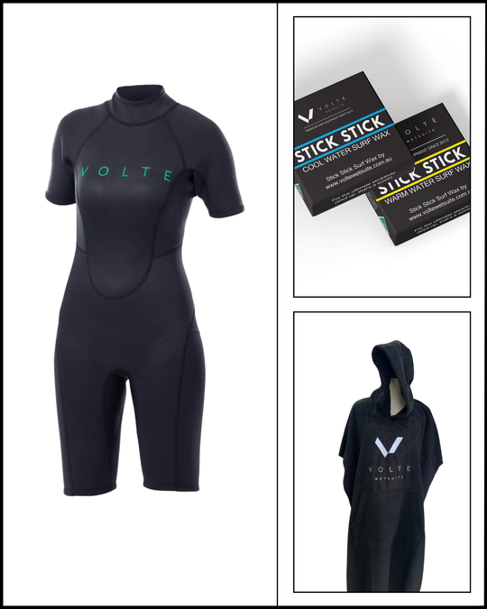 Ladies Vital Springsuit, Poncho & Wax Bundle