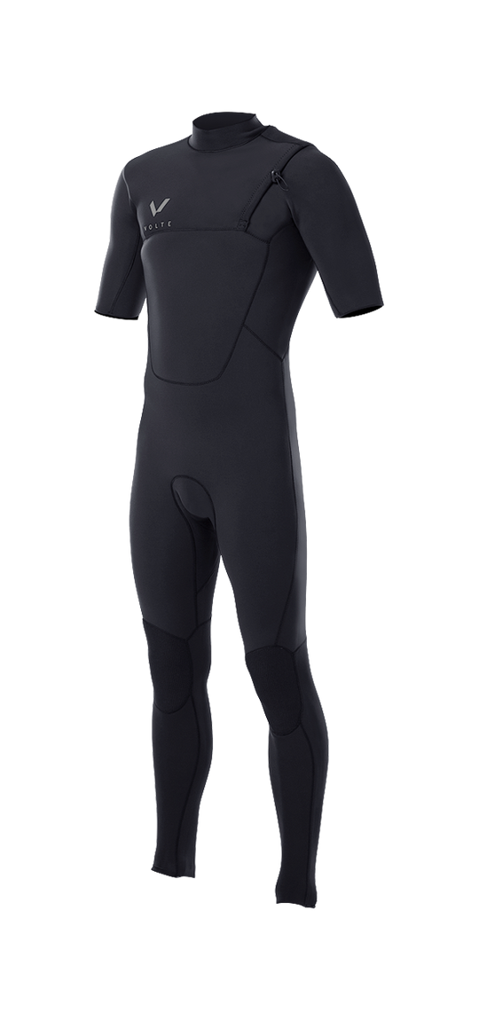 PREMIUM MENS 2mm ZIPPERLESS S/S FULLSUIT - volte-wetsuits