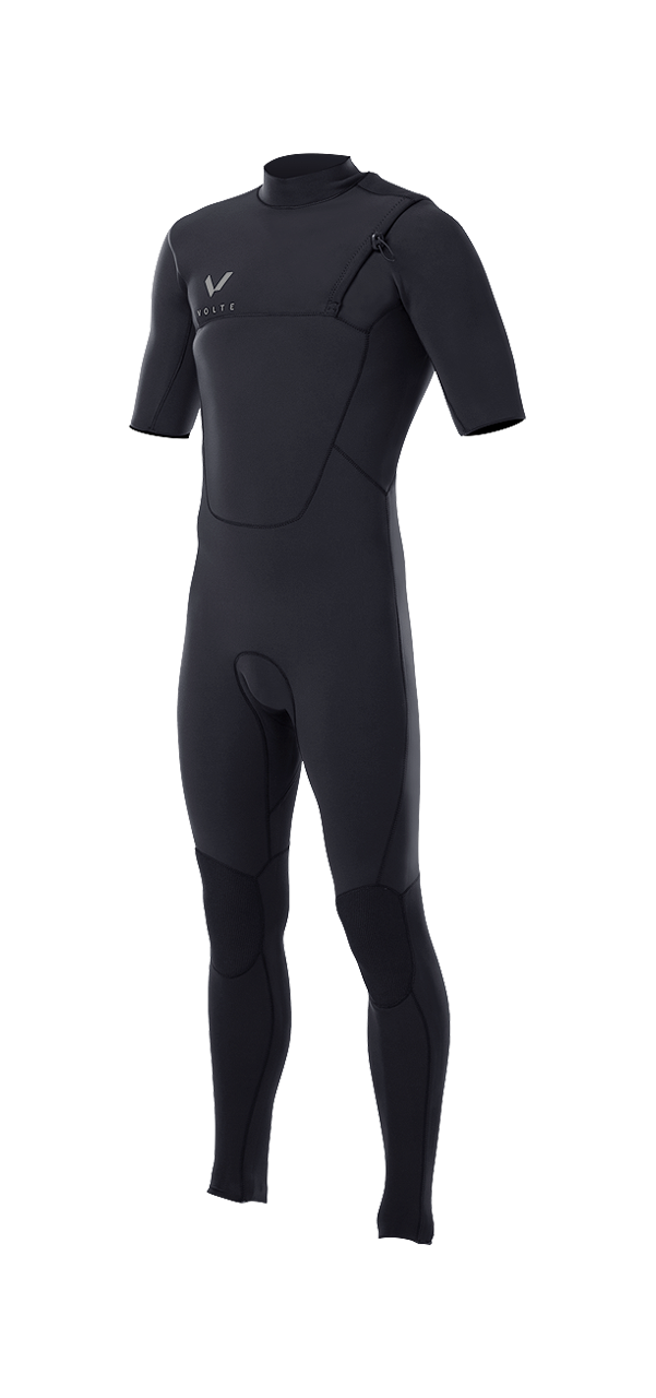 PREMIUM MENS 2mm ZIPPERLESS S/S FULLSUIT - volte-wetsuits
