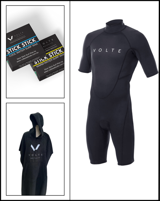 Mens Vital Springsuit, Poncho & Wax Bundle