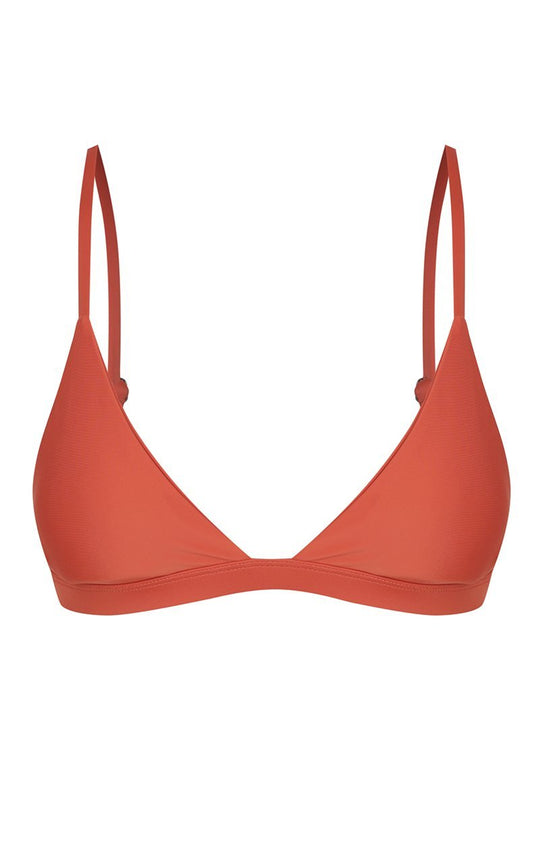 Rust Bralette Bikini Top