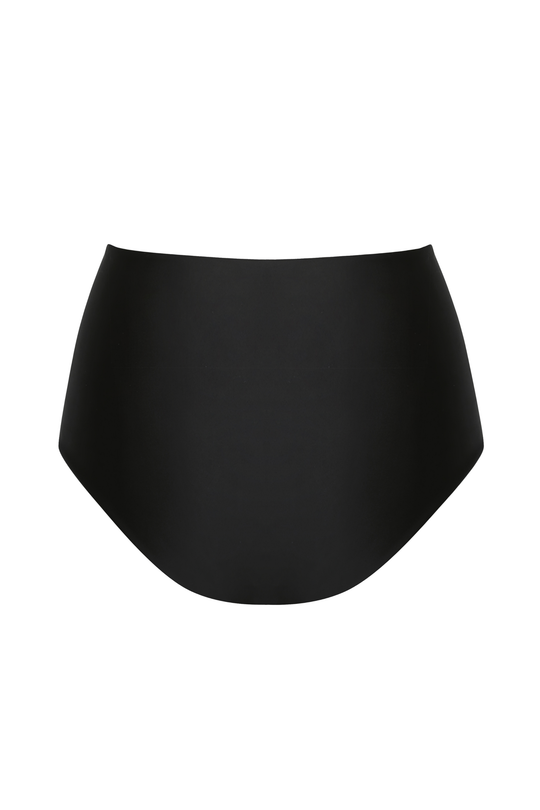 Black High Waist Bikini Bottoms