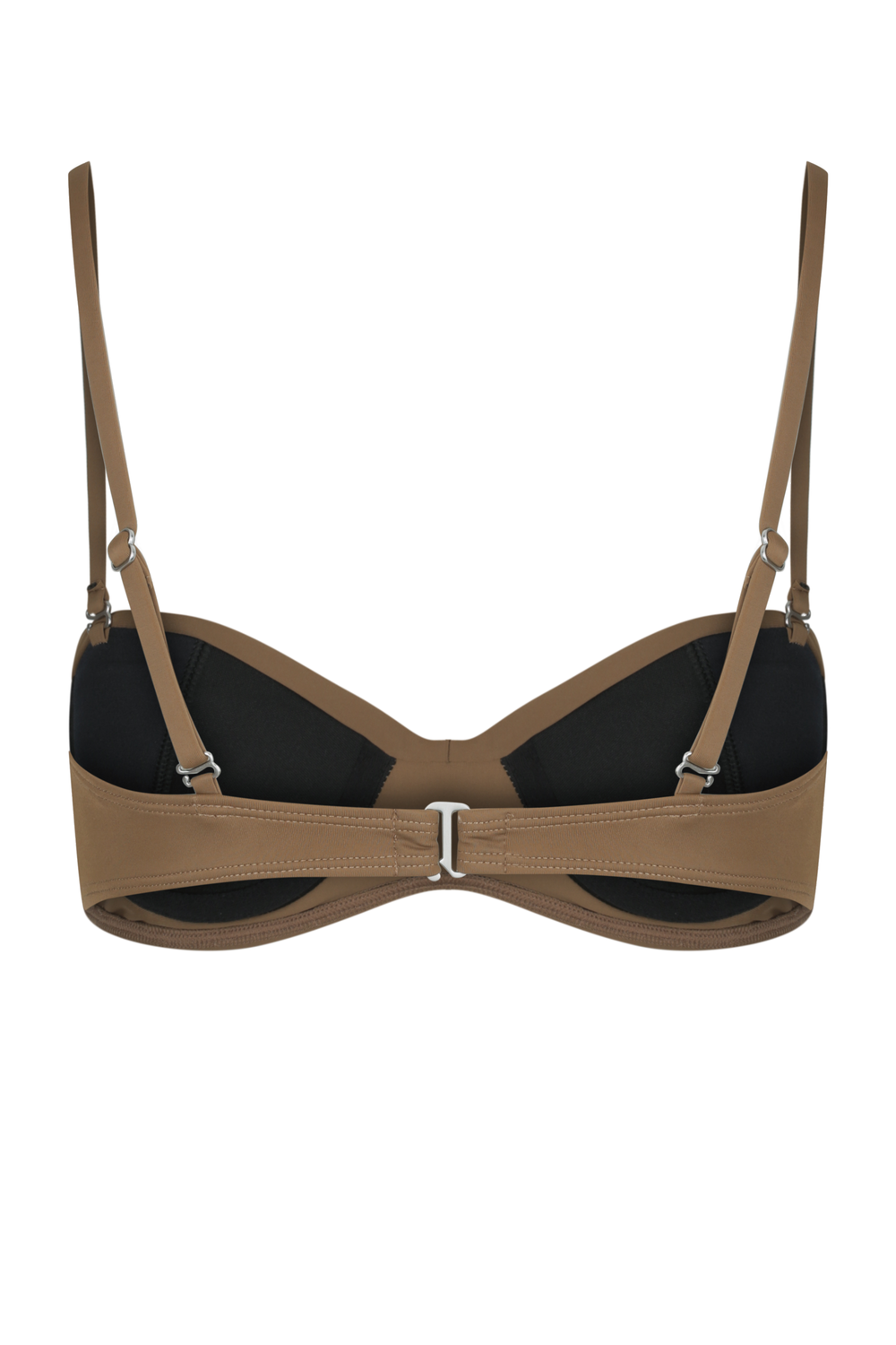 Bronze Bandeau Bikini Top