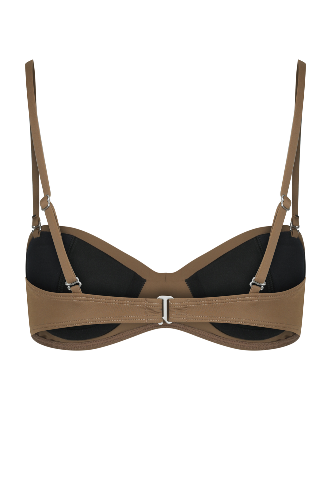 Bronze Bandeau Bikini Top