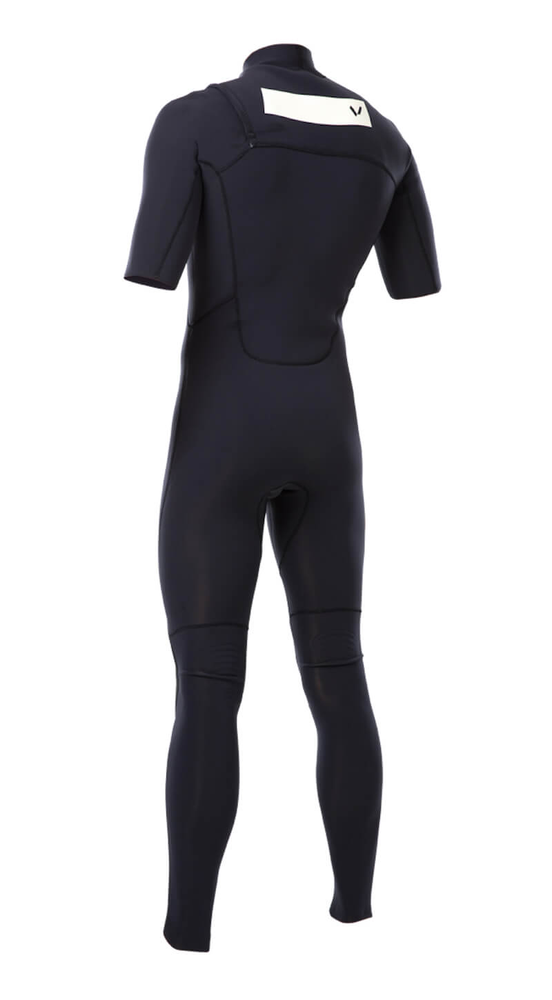 Mens Premium 2x2 Chest-Zip S/S Steamer - Volte Wetsuits Australia