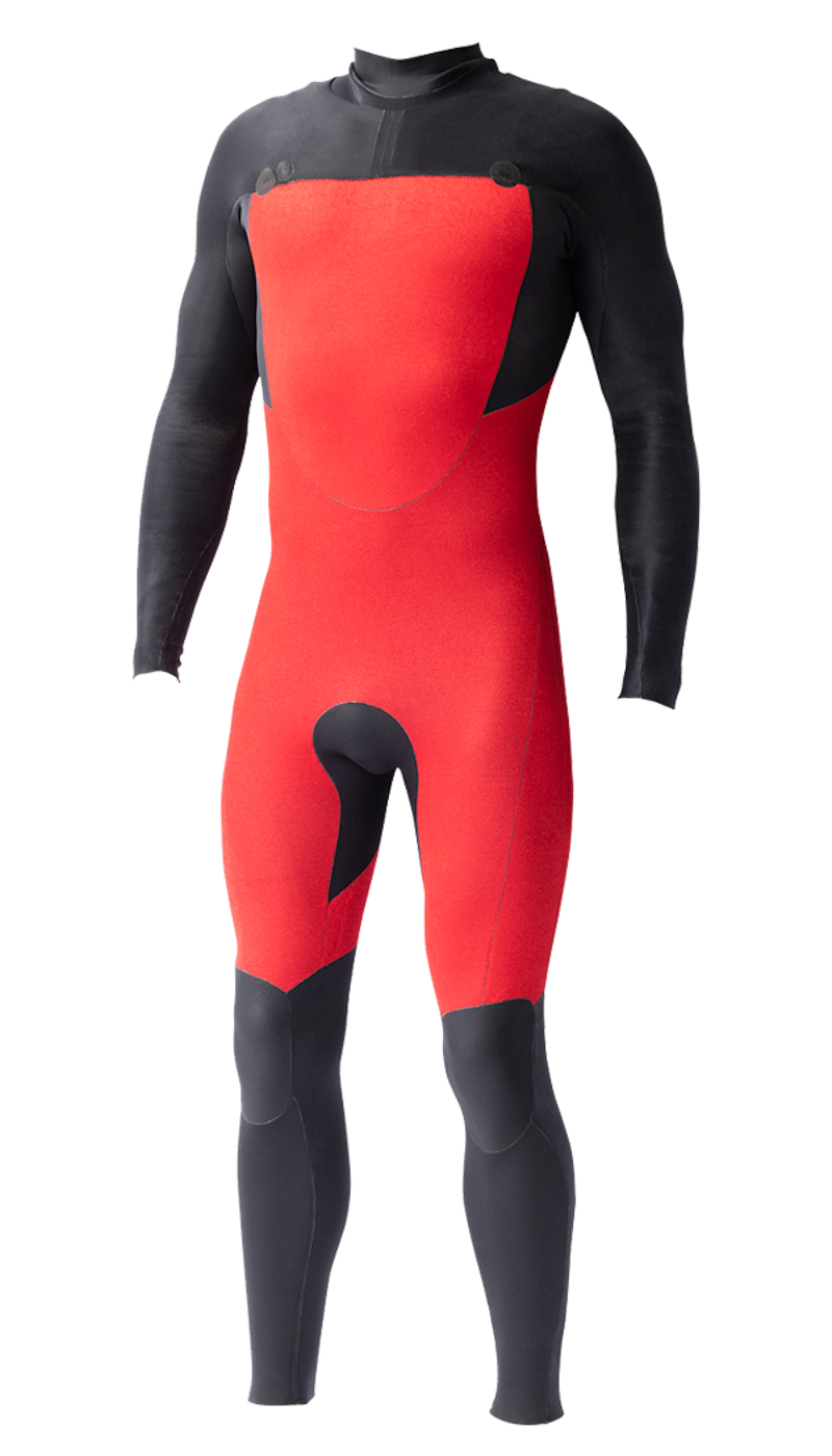 Mens Vital PLUS  4x3 Chest-Zip Steamer - Volte Wetsuits Australia