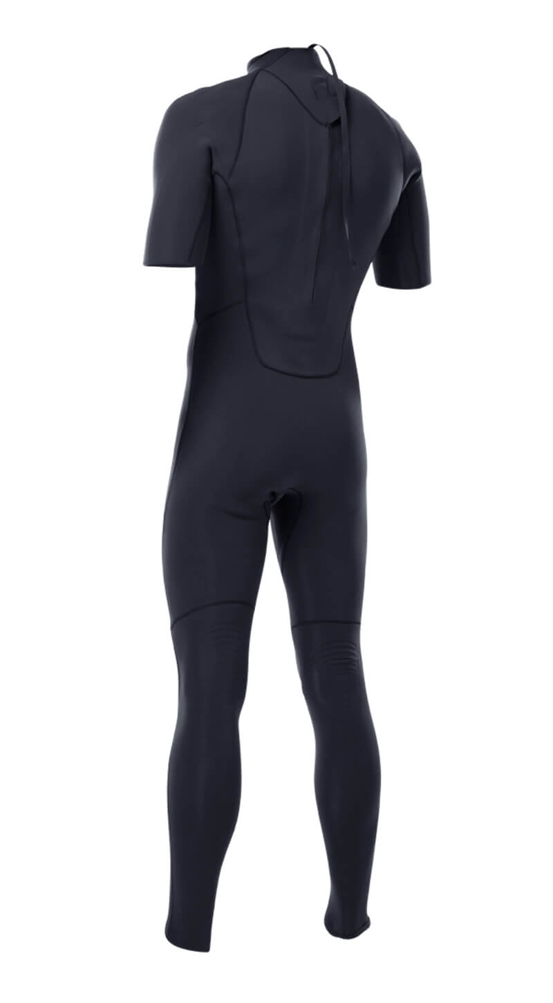 Mens Premium 2x2 Back-Zip S/S Steamer - Volte Wetsuits Australia