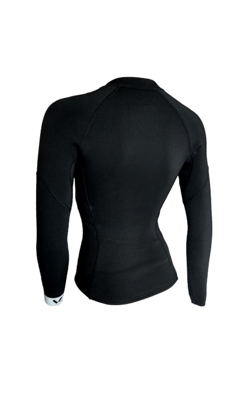 Womens Premium 2.2mm Front-Zip Jacket - Volte Wetsuits Australia