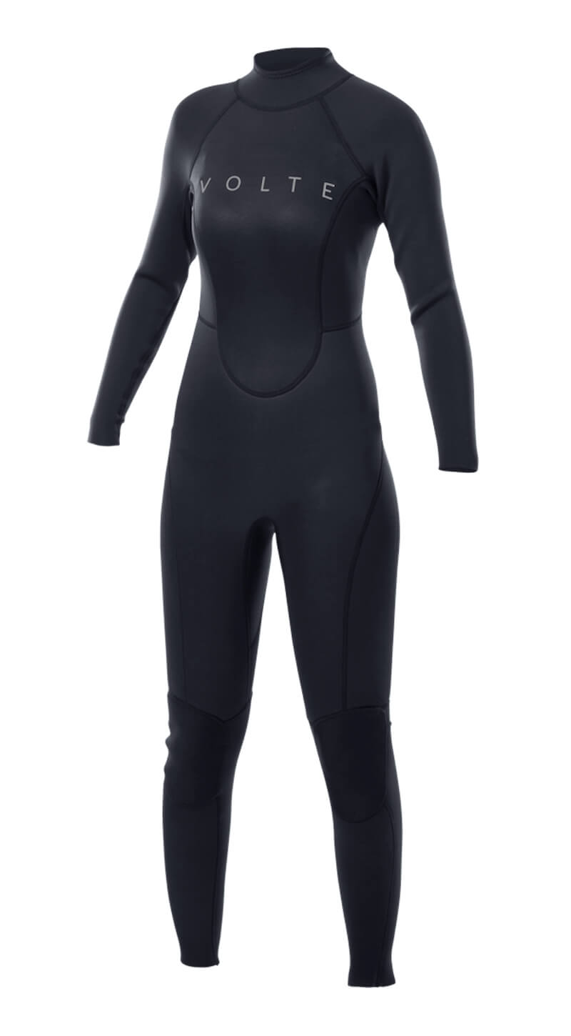 Womens Vital 4X3 Back-Zip Steamer - Volte Wetsuits Australia