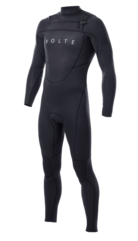 Mens Vital PLUS  4x3 Chest-Zip Steamer - Volte Wetsuits Australia